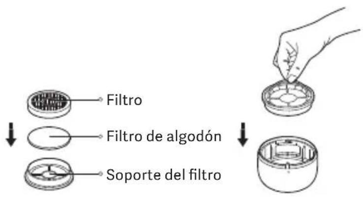 Xiaomi Dust Mite Pro - Lavado del conjunto del compartimento del polvo - 4
