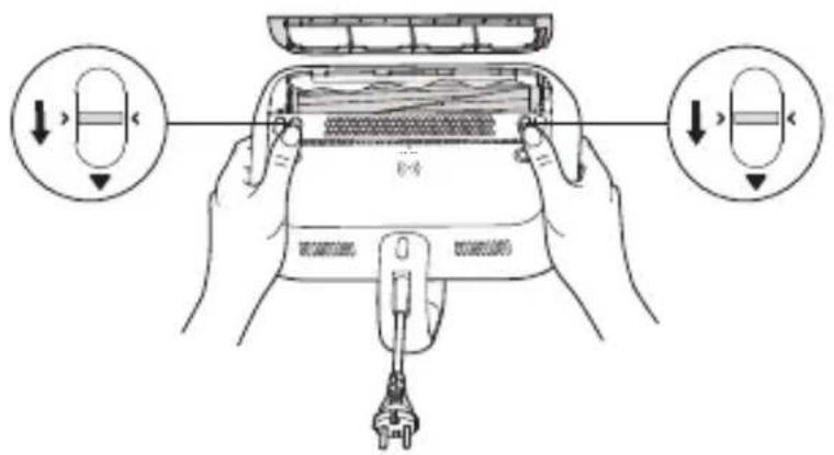 Xiaomi Dust Mite Pro - Limpieza del cepillo de rodillo - 1