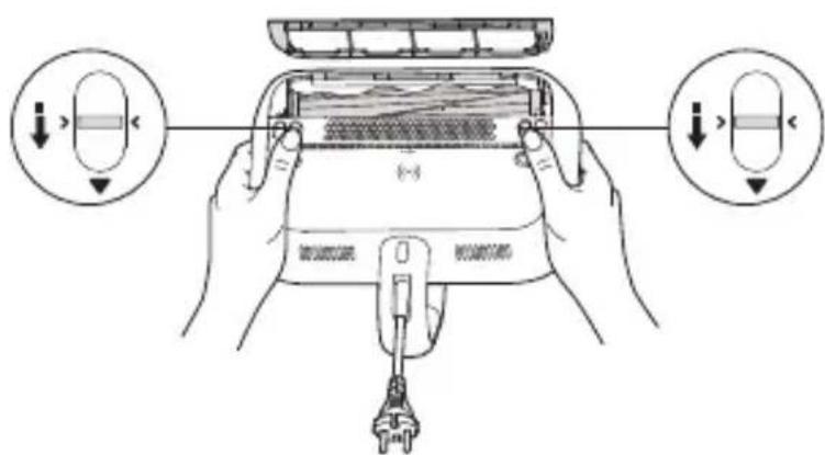 Xiaomi Dust Mite Pro - Cleaning the roller brush - 1