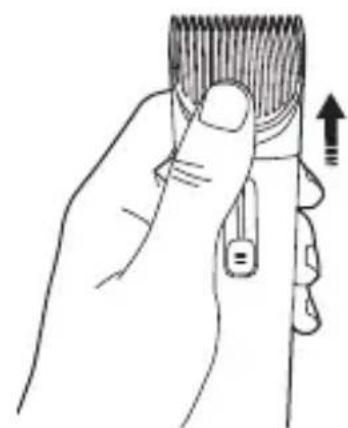 Xiaomi Hair Clipper - Uso del pettine di sfoltimento - 2