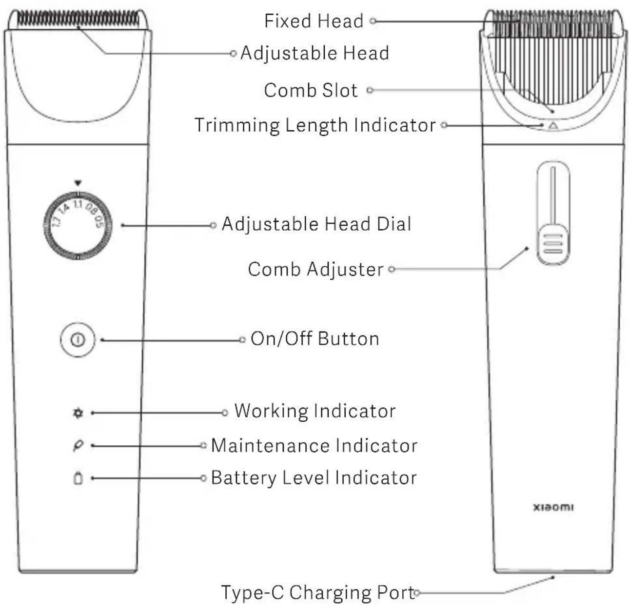 Xiaomi Hair Clipper - Product Overview - 1