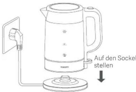 Xiaomi Electric Glass Kettle - Verwendung - 3