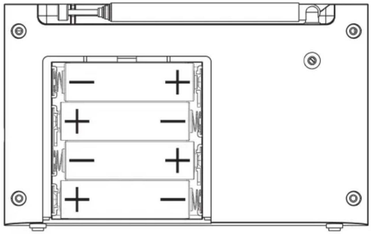 SILVERCREST SDR 1.5 B1 - Batterien einlegen - 1
