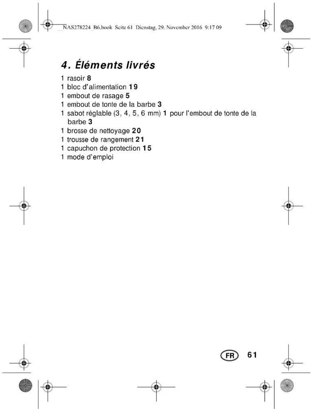 SILVERCREST SRR 3.7 B1 - AVERTISSEMENT : risque de dommages matériels - 7