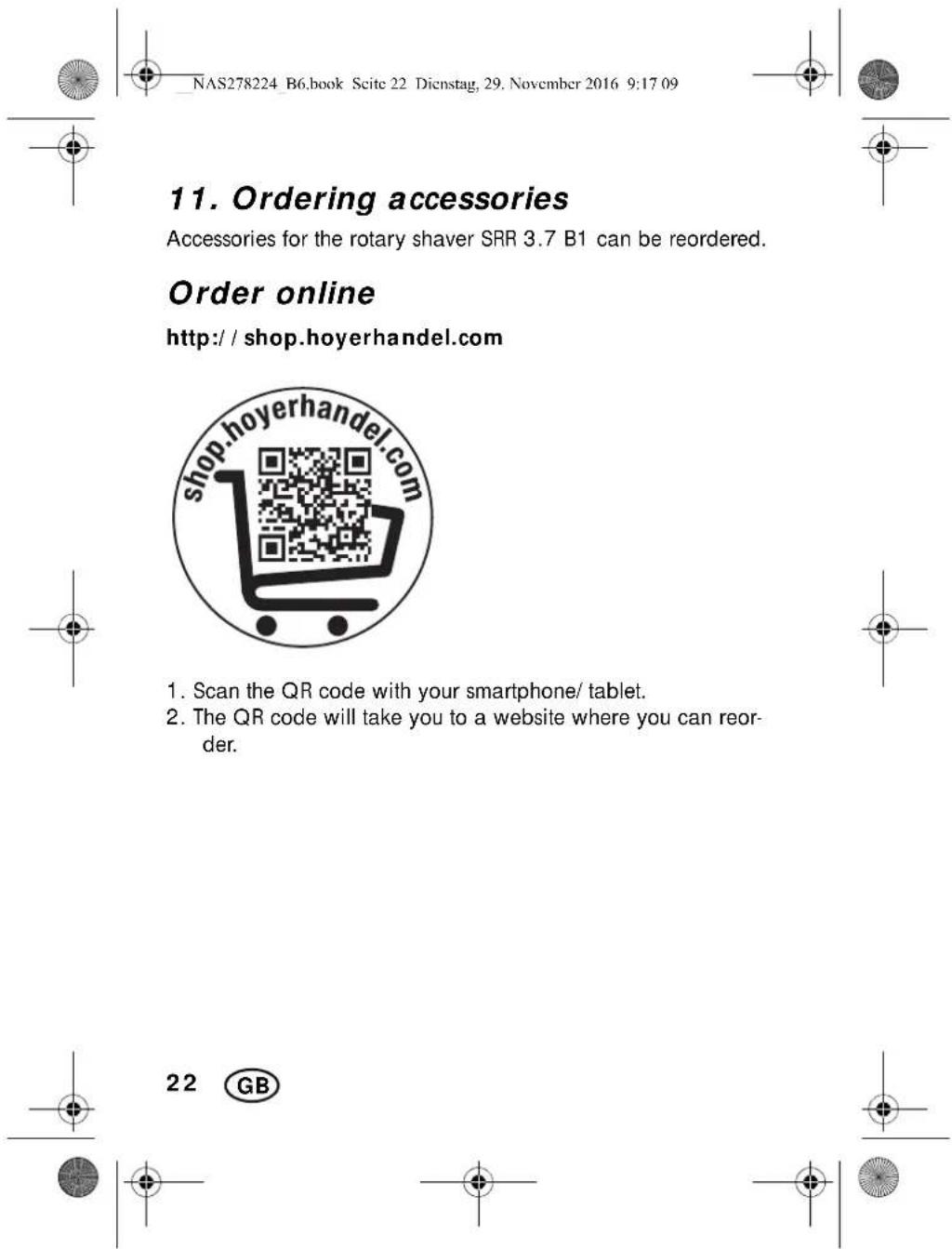 SILVERCREST SRR 3.7 B1 - Technical specifications - 8