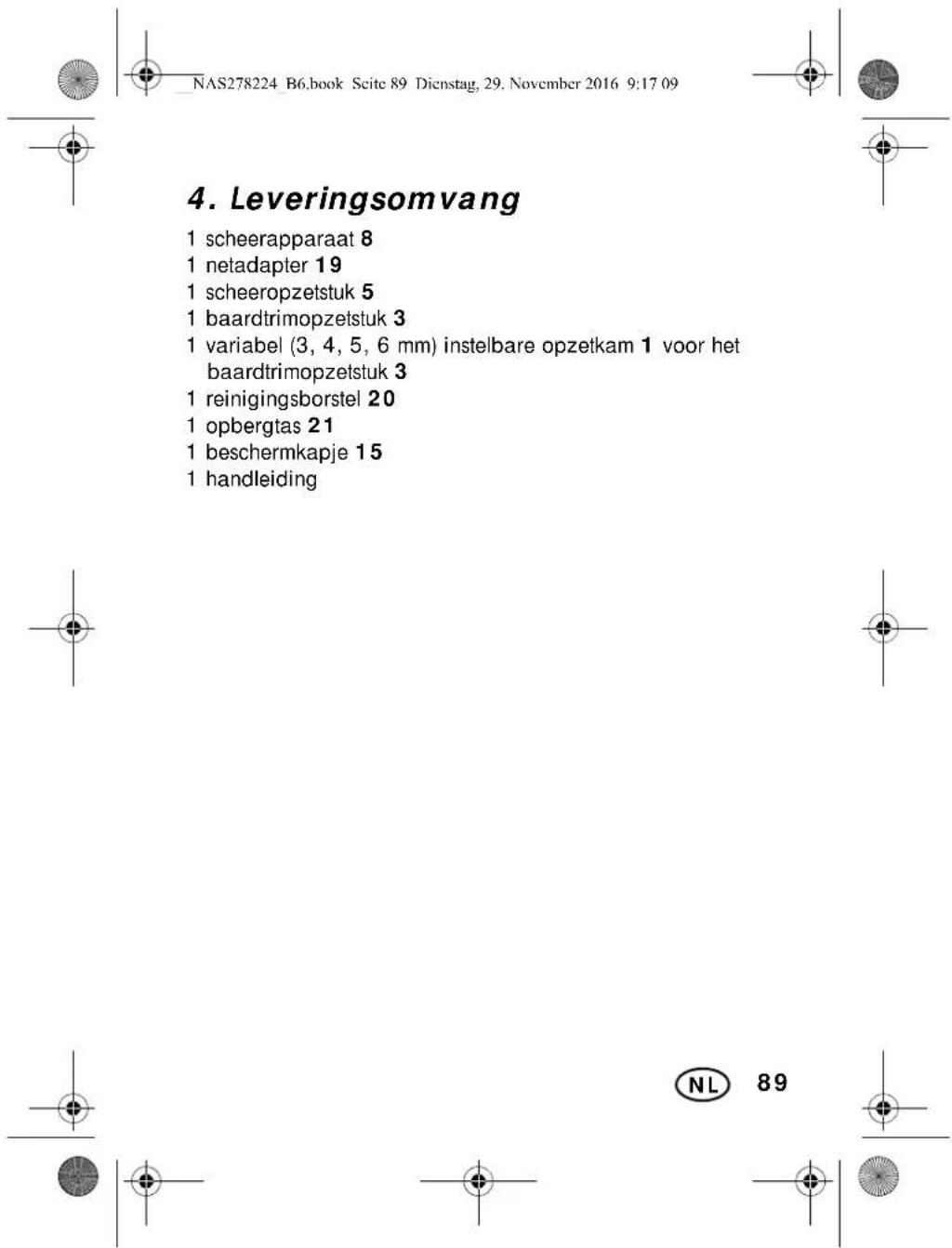 SILVERCREST SRR 3.7 B1 - WAARSCHUWING voor materiële schade - 10