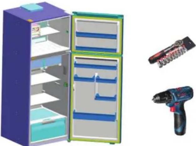 HOOVER HODQ4T718EW - DOOR REVERSIBILITY - 1