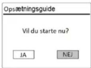 SONORO Prestige SO-3310 - Gennemførelse af første opsætning - 1
