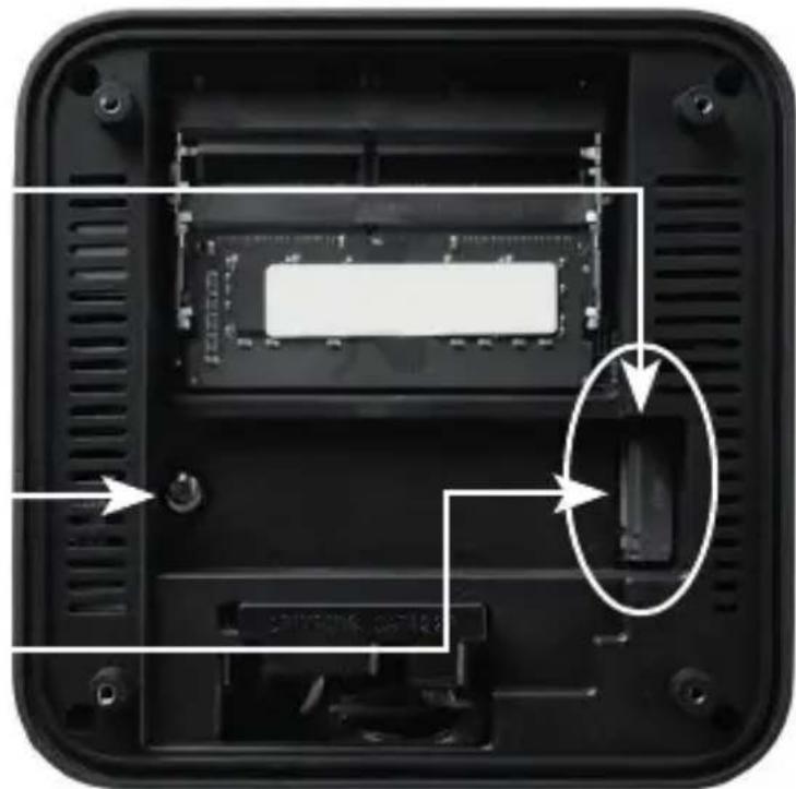 CSL Narrow Box Core i3 - Installatie van de M.2 PCIe/SATA SSD - 1