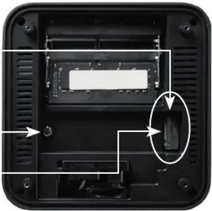 CSL Narrow Box Core i3 - Montaż dysku M.2 PCIe/SATA SSD - 1