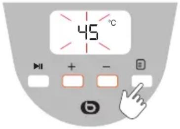 45 °C + - E b