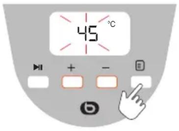Essentiel B ED2 - Si desea modificar el ajuste de temperatura o de tiempo durante el proceso de deshidratación: - 2