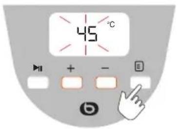 Essentiel B ED2 - Änderung der Temperatur- oder Zeiteinstellung während des Dörrvorgangs: - 2