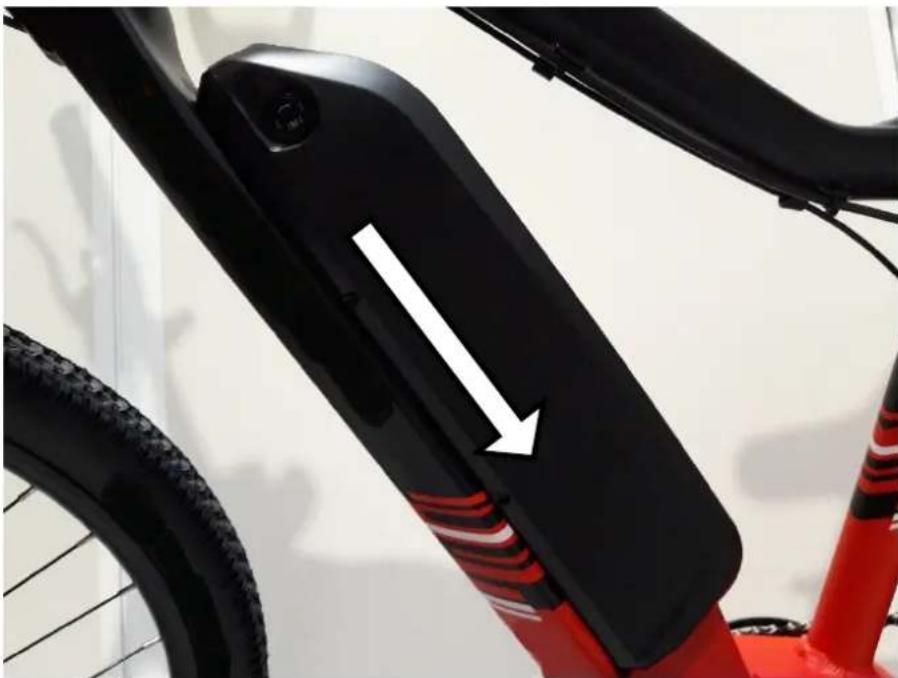 Essentiel B Urban Trail 200 - Insérer / Retirer la batterie - 2