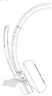 Essentiel B EMHW 1 - De hoofdtelefoon in- of uitschakelen - 1