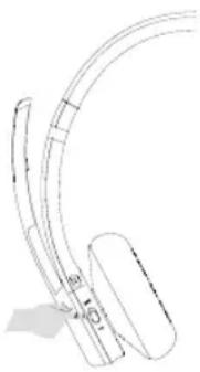 Essentiel B EMHW 1 - Turning the headset on and off - 1