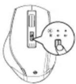 Essentiel B EM-10 - Connexion de la souris à l'aide du récepteur USB - 1