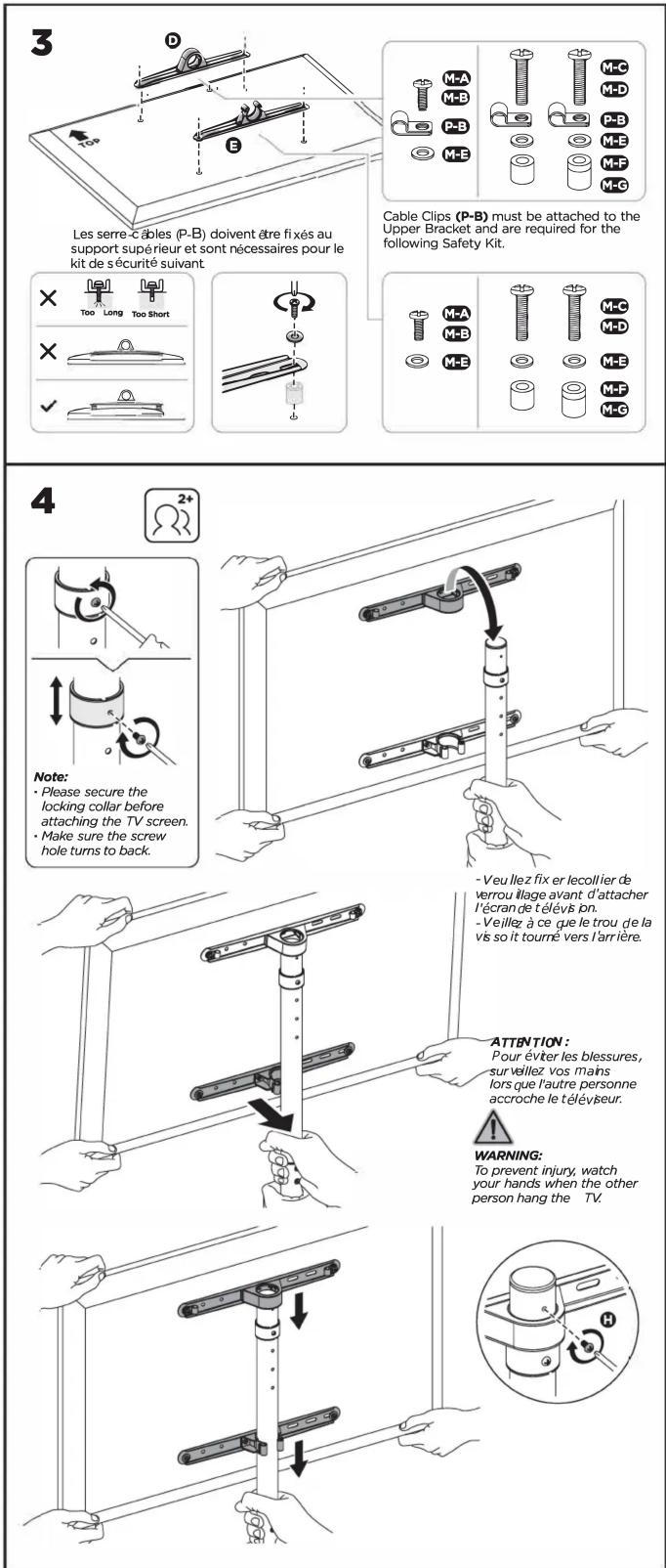 KIMEX 030-1746 - 32"-70"Easel studio TV floor stand - 4