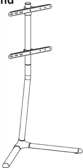 KIMEX 030-1746 - 32"-70"Easel studio TV floor stand - 1