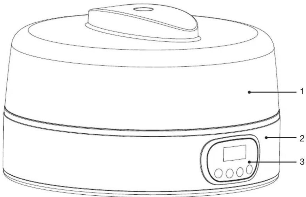 Essentiel B EYM 3 - Description de l'appareil - 1
