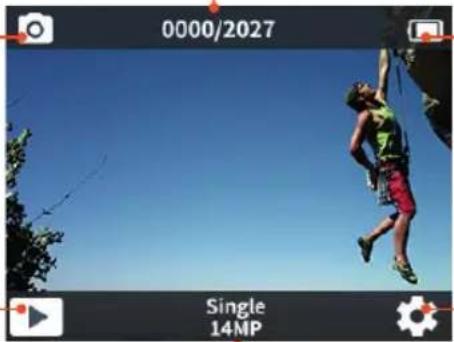 Essentiel B XTREM 11 - Description de l'écran - 1