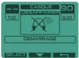 XP DEUS II - Désappairez un casque sans fil XP - 1