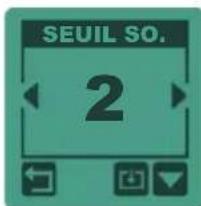 XP Deus II WS6 Master - Seuil sonore (seulement avec le mode Pitch actif) - 1