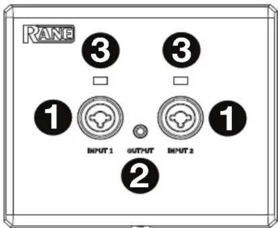Rane RAD22 - Pannello anteriore - 1