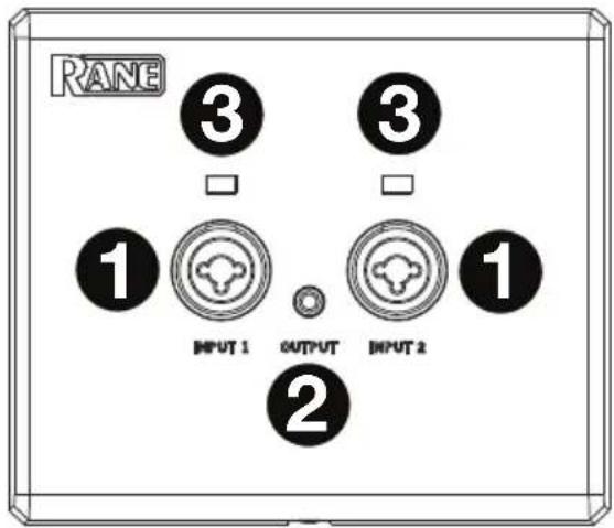 Rane RAD22 - Vorderseite - 1