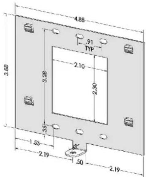 Rane RAD26 - Pannello posteriore - 2