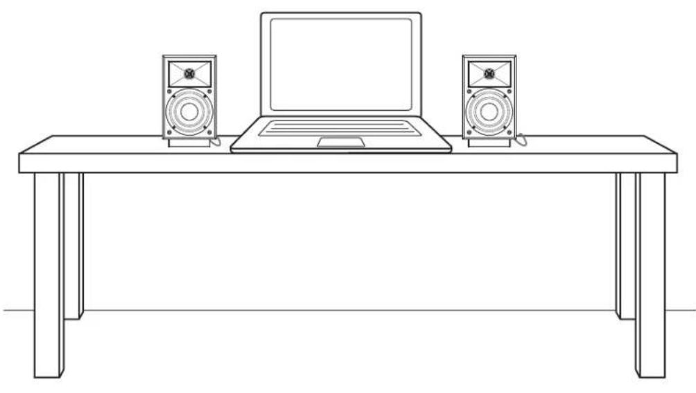KLIPSCH Promedia Heritage 2.1 - SPEAKER PLACEMENT - 2