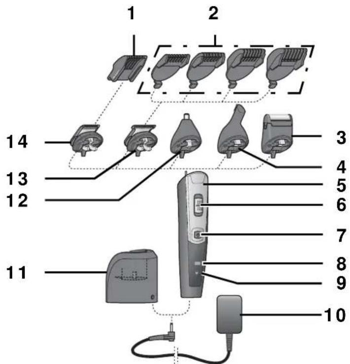 SILVERCREST SHBS 3.7 B1 - HAAR- UND BARTSCHNEIDER - 8