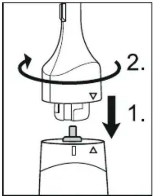 SILVERCREST SPS 1.5 A1 - Removing and connecting the attachments - 1