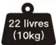PERLESMITH PSSS6 - Haut-parleur Stand poids capacité - 1