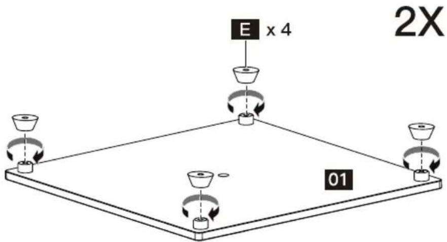 PERLESMITH PSSS6 - Supplied Parts and Hardware · Pièces et Matériel Fournis - 11