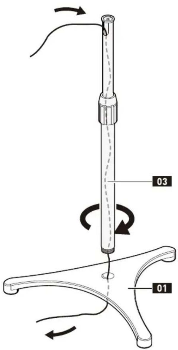 PERLESMITH PSSS1 - 2-2 Choose the Pole Height · Choisissez la hauteur du poteau - 4