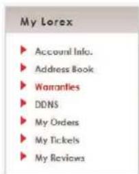 Lorex DV7082 - Pour créer un compte Lorex DDNS gratuit : - 2