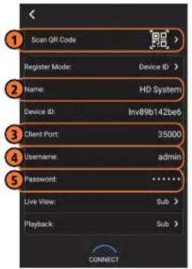 Lorex DV7082 - Connexion au système avec un iPhone - 2
