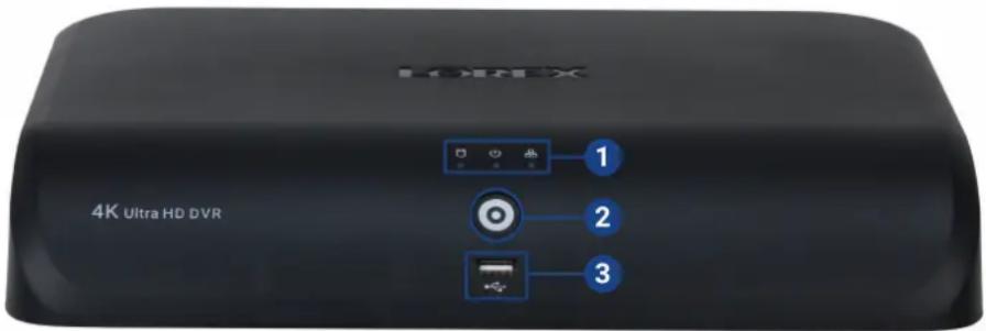 Lorex D881A81B - Panneau avant - 1
