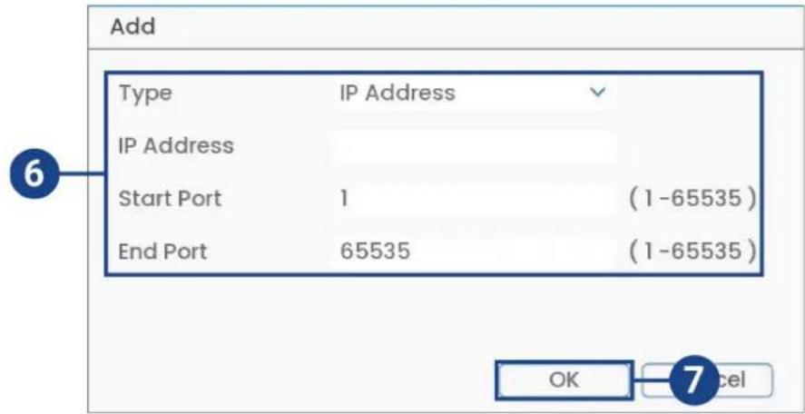 Lorex D881A81B - Pour configurer le filtre IP : - 2