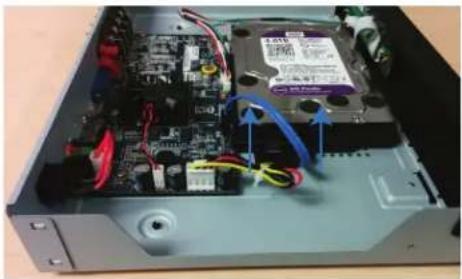 Lorex DV7163 - Pour installer le disque dur : - 4