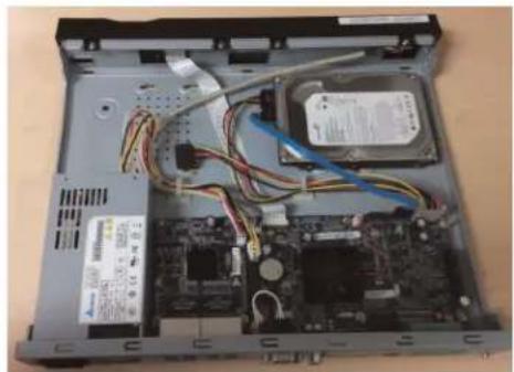 Lorex DV7163 - Pour installer le disque dur : - 5