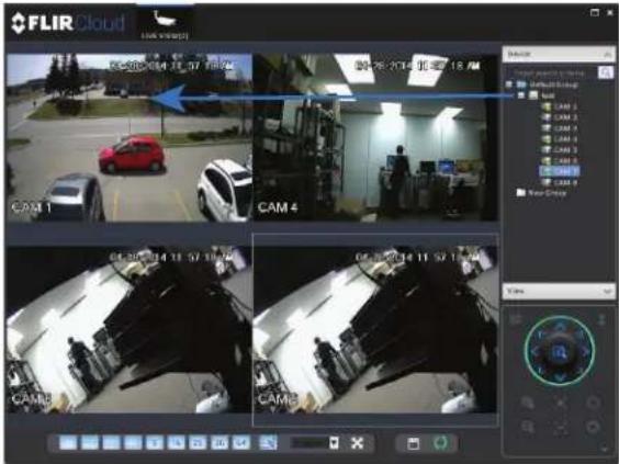 Lorex DV7163 - Visionnement en direct - 1