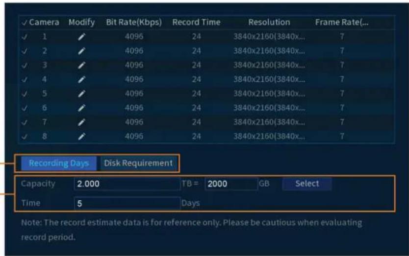 Lorex D862A82B - Pour obtenir une estimation d'enregistrement : - 1