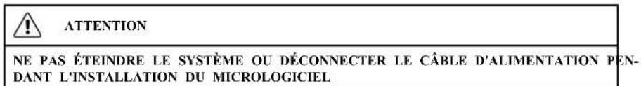 Lorex D862A82B - Si une mise à jour du micrologiciel est disponible : - 1