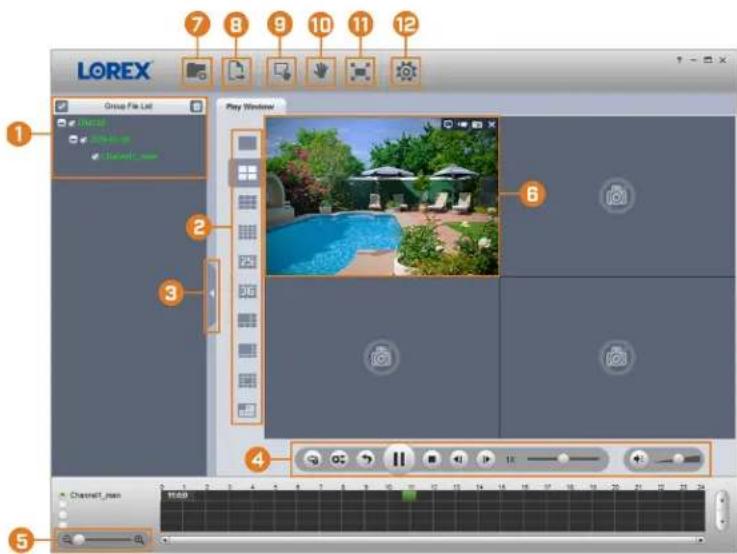 LOREX Group File List Play Window 1 2 3 4 5 Channel_min