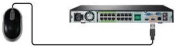 Lorex N881A64B - ÉTAPE 3 : Connexion de la souris - 1