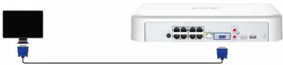Lorex N910A61 - ÉTAPE 4 : Connecter le moniteur - 2