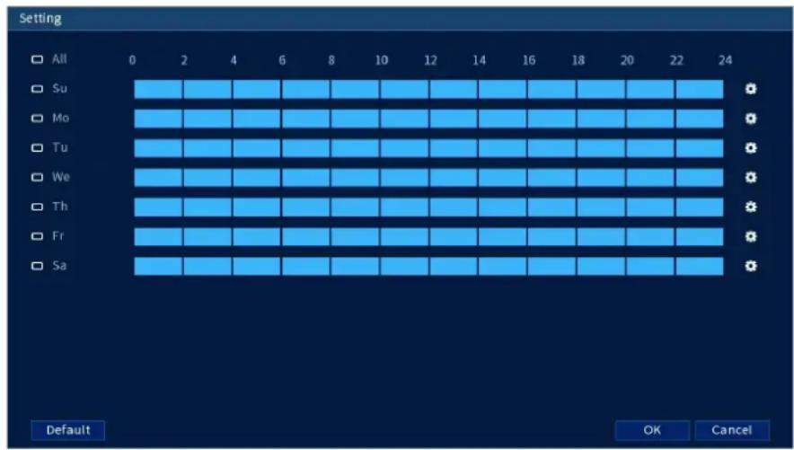 Lorex N883A63B - Pour configurer le comptage de personnes : - 5