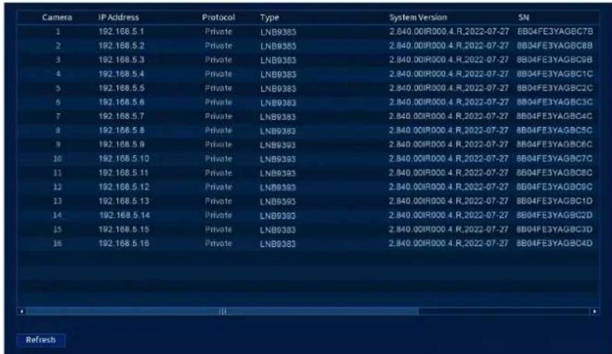 Lorex N883A63B - Pour visionner les versions de micrologiciel de laamera : - 1